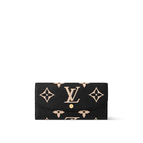 lv m62369|Emilie Wallet Monogram Empreinte Leather .